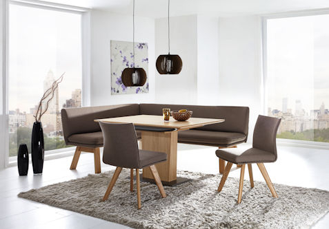 Eckbankgruppe Z19735-1 - Wildeiche, Polsterstoff